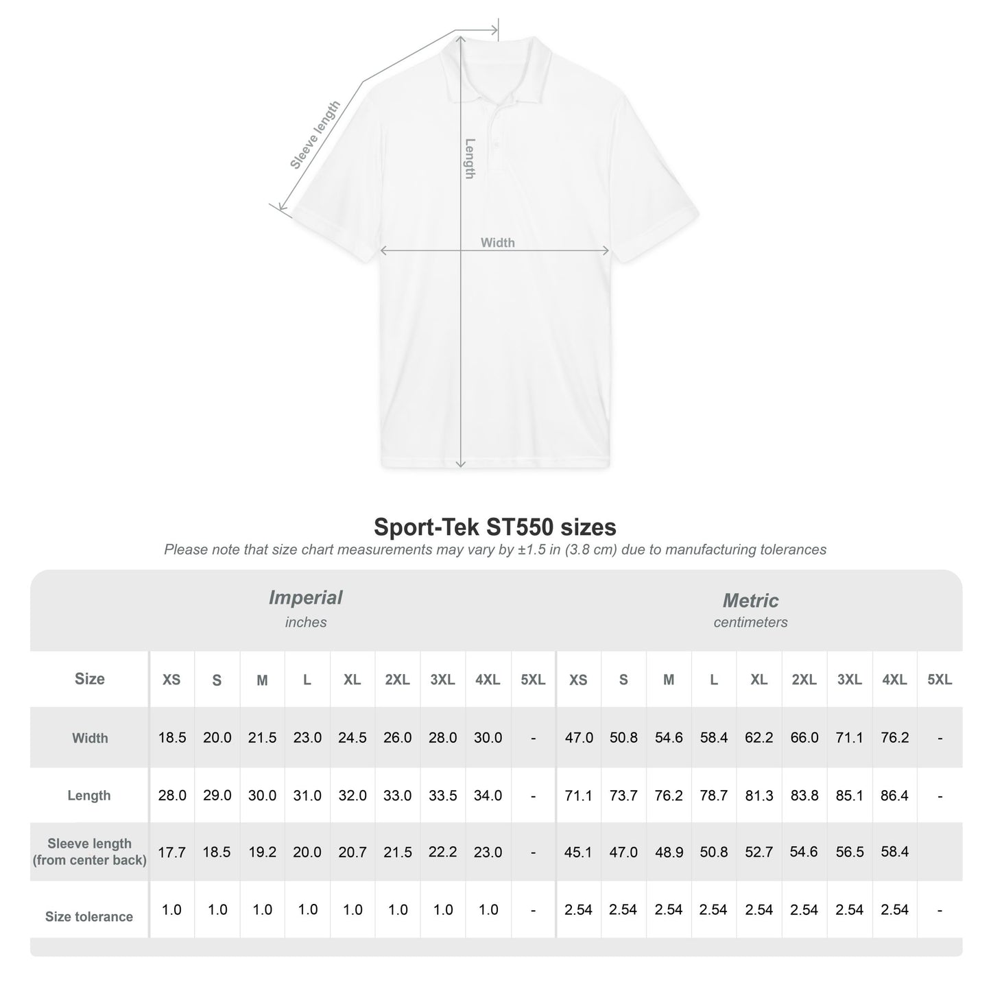 Embroidered employee shirt