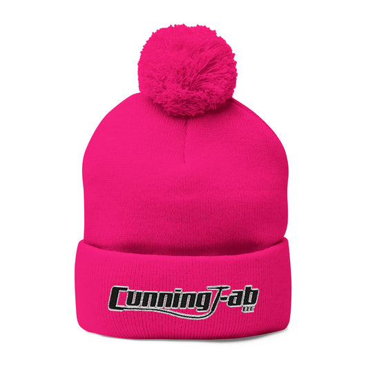 CunningFab Pom-Pom Beanie