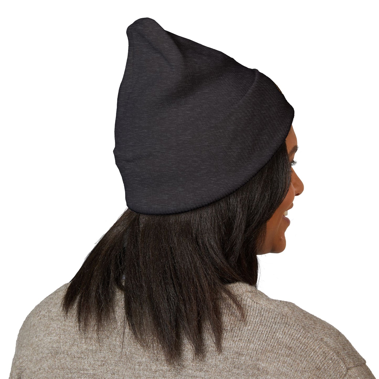 Embroidered 'CF' Cuffed Beanie