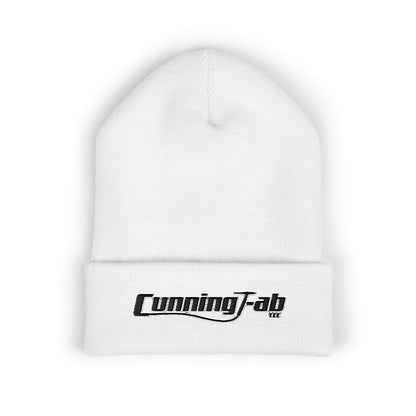 CunningFab Embroidered Cuffed Beanie