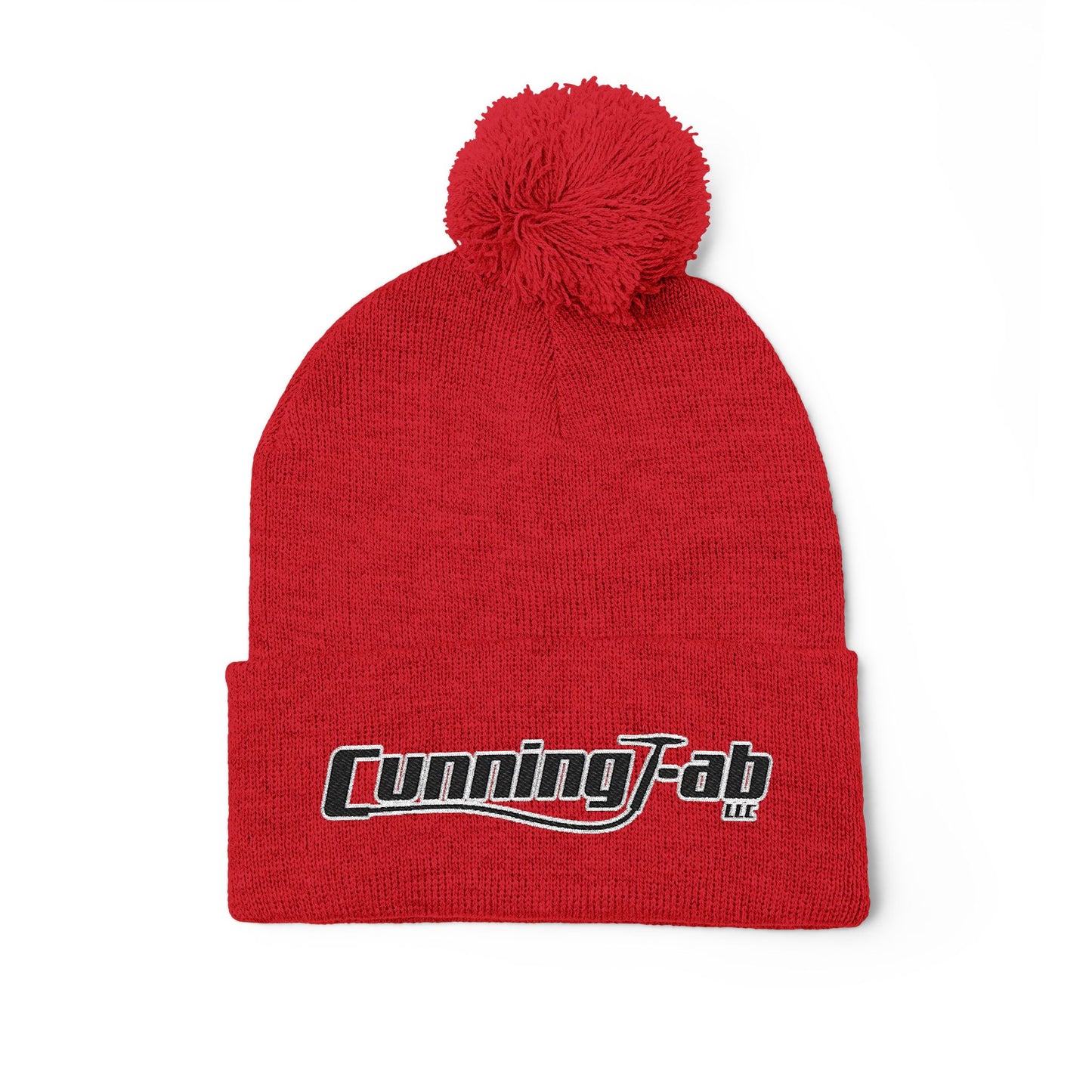 CunningFab Pom-Pom Beanie