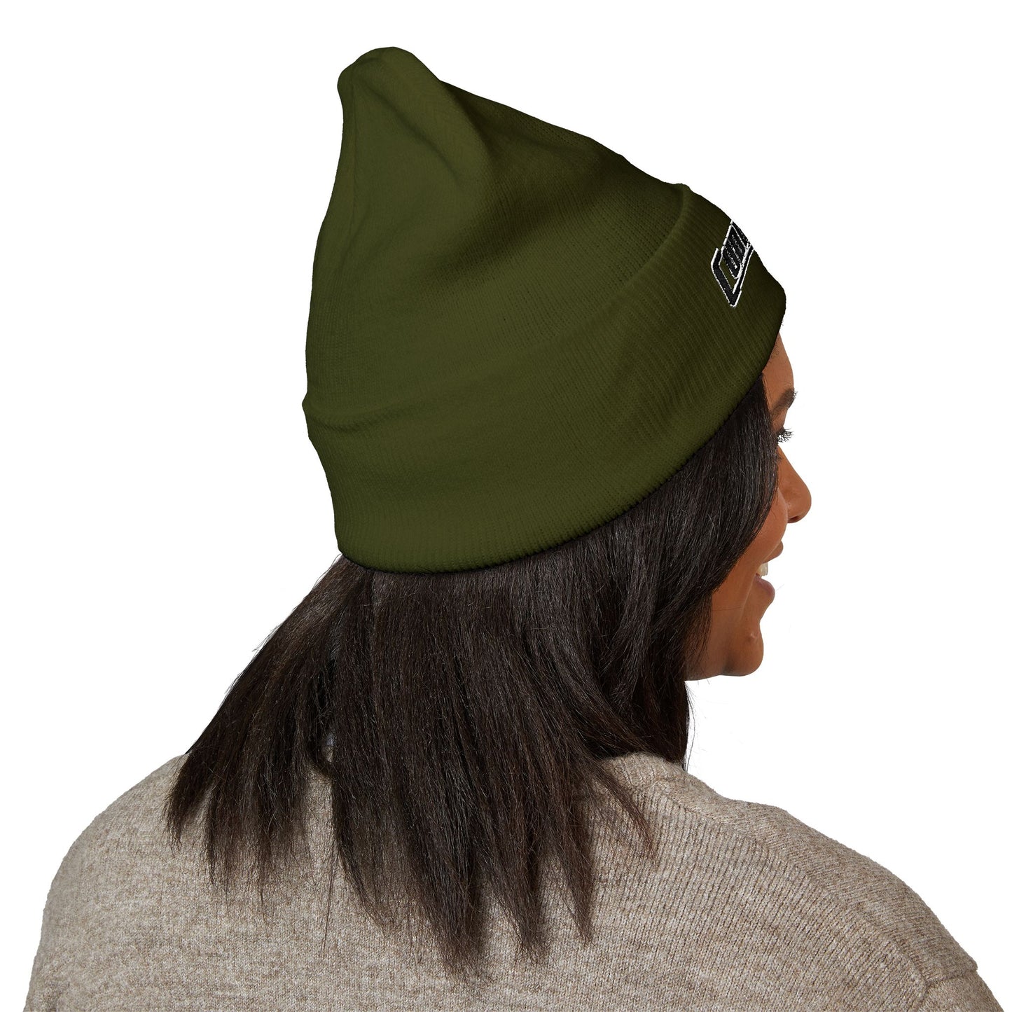 CunningFab Embroidered Cuffed Beanie
