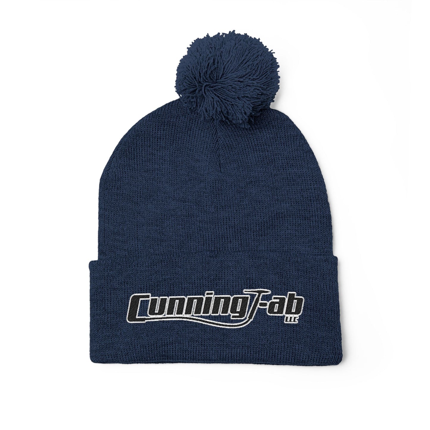 CunningFab Pom-Pom Beanie