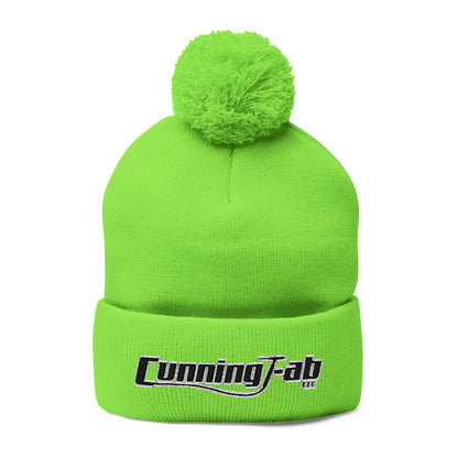 CunningFab Pom-Pom Beanie