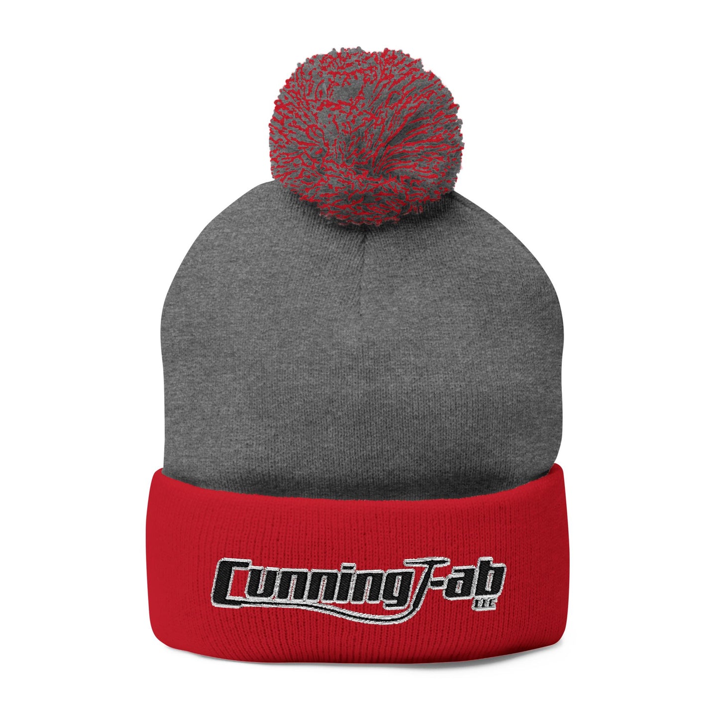 CunningFab Pom-Pom Beanie