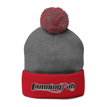 CunningFab Pom-Pom Beanie