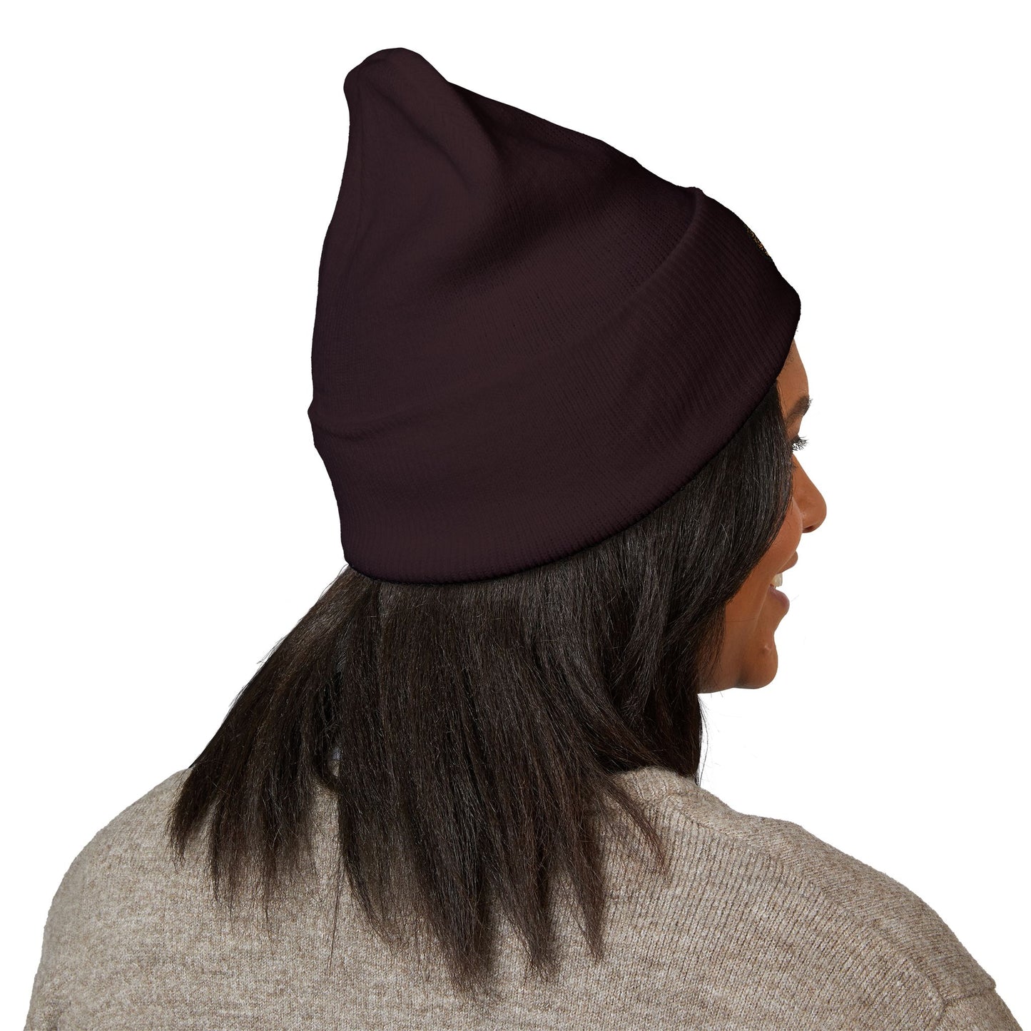 Embroidered 'CF' Cuffed Beanie