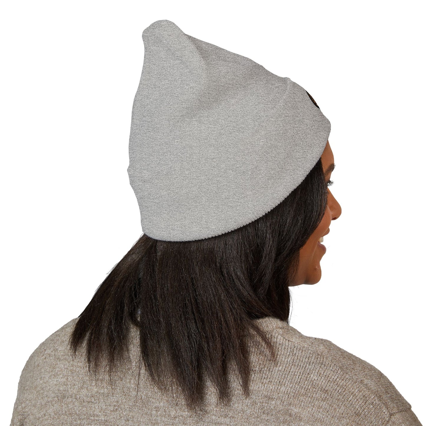 Embroidered 'CF' Cuffed Beanie