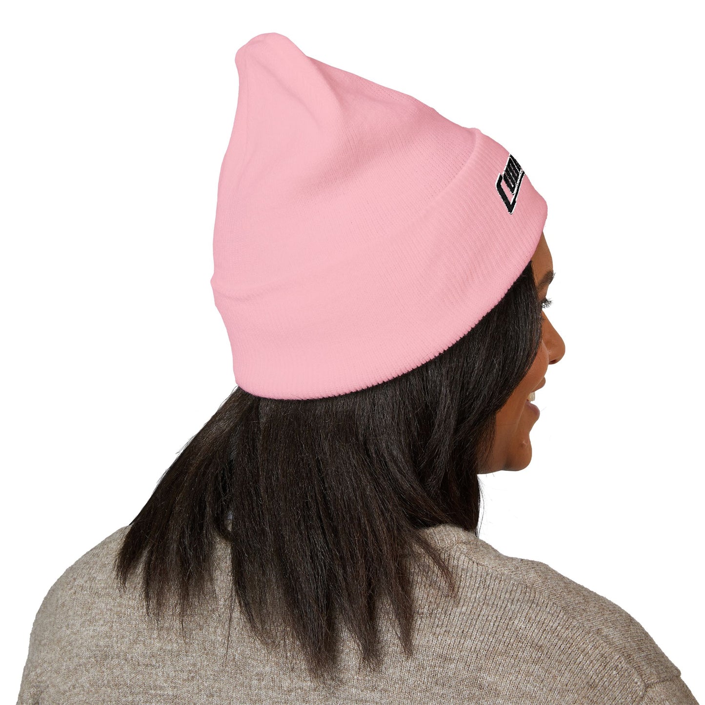 CunningFab Embroidered Cuffed Beanie