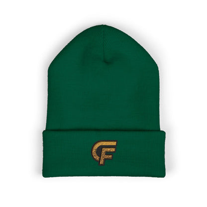 Embroidered 'CF' Cuffed Beanie