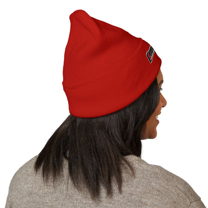 CunningFab Embroidered Cuffed Beanie