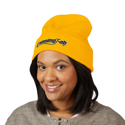 CunningFab Embroidered Cuffed Beanie