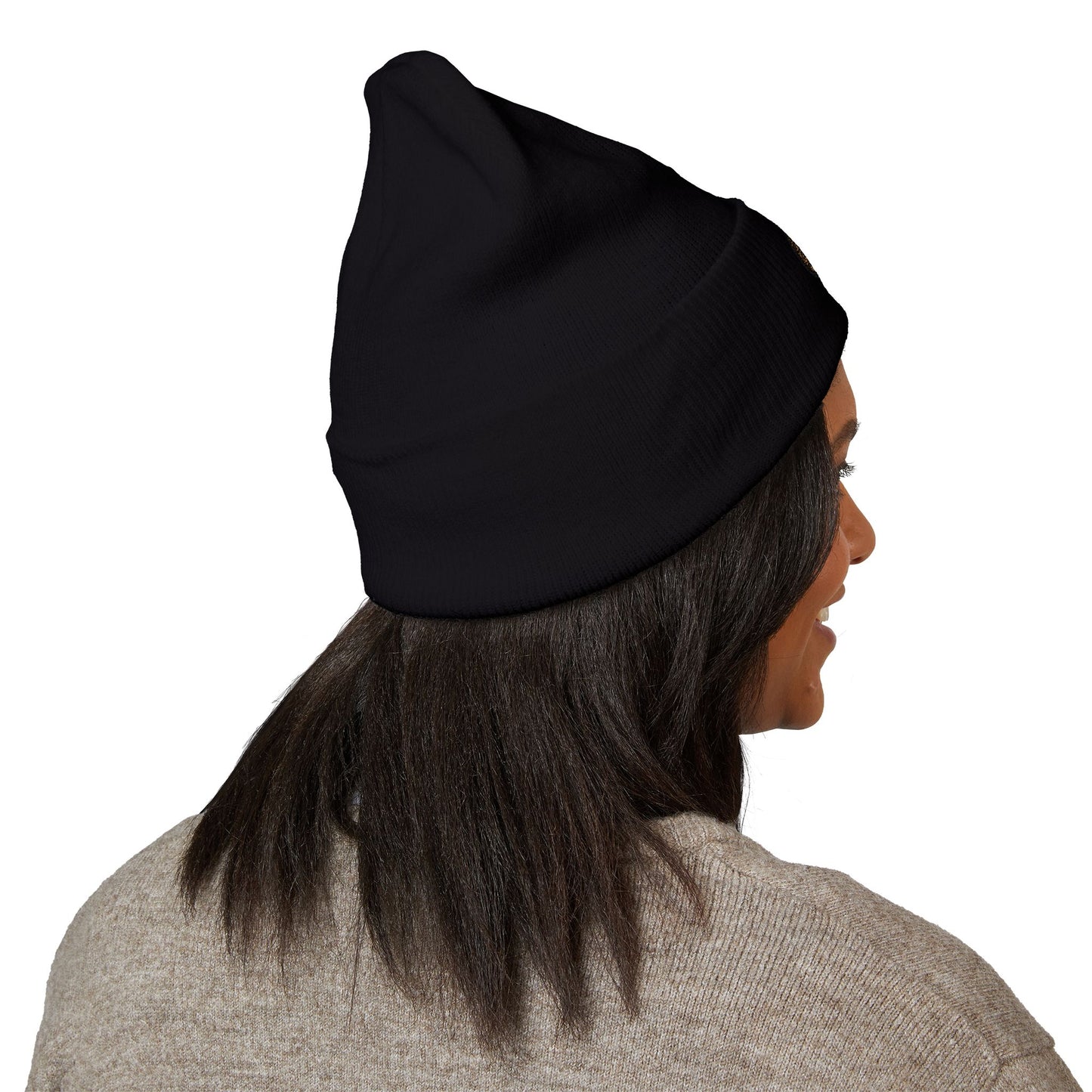 Embroidered 'CF' Cuffed Beanie