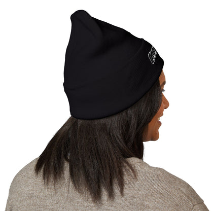 CunningFab Embroidered Cuffed Beanie