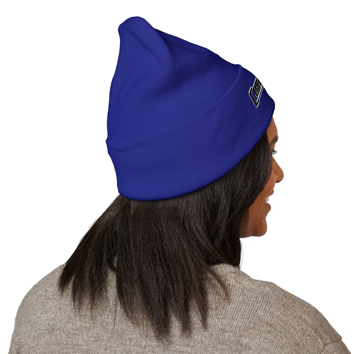 CunningFab Embroidered Cuffed Beanie