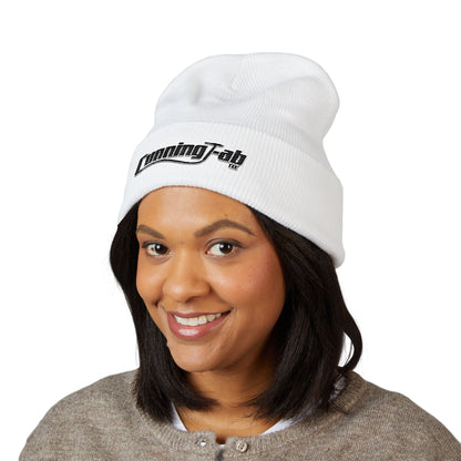 CunningFab Embroidered Cuffed Beanie