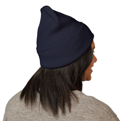 Embroidered 'CF' Cuffed Beanie
