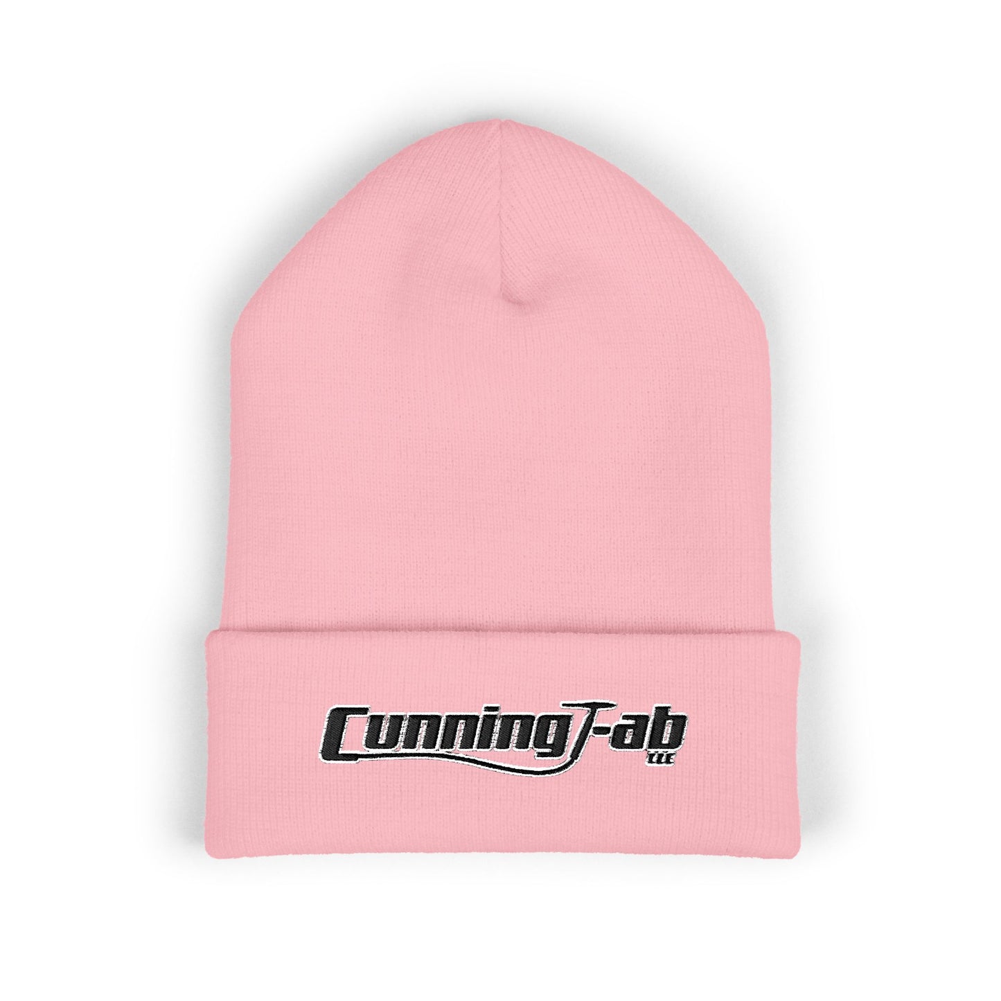 CunningFab Embroidered Cuffed Beanie