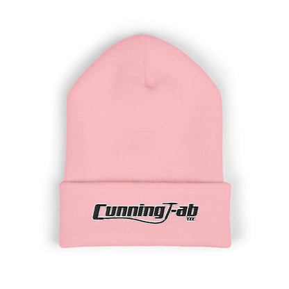CunningFab Embroidered Cuffed Beanie