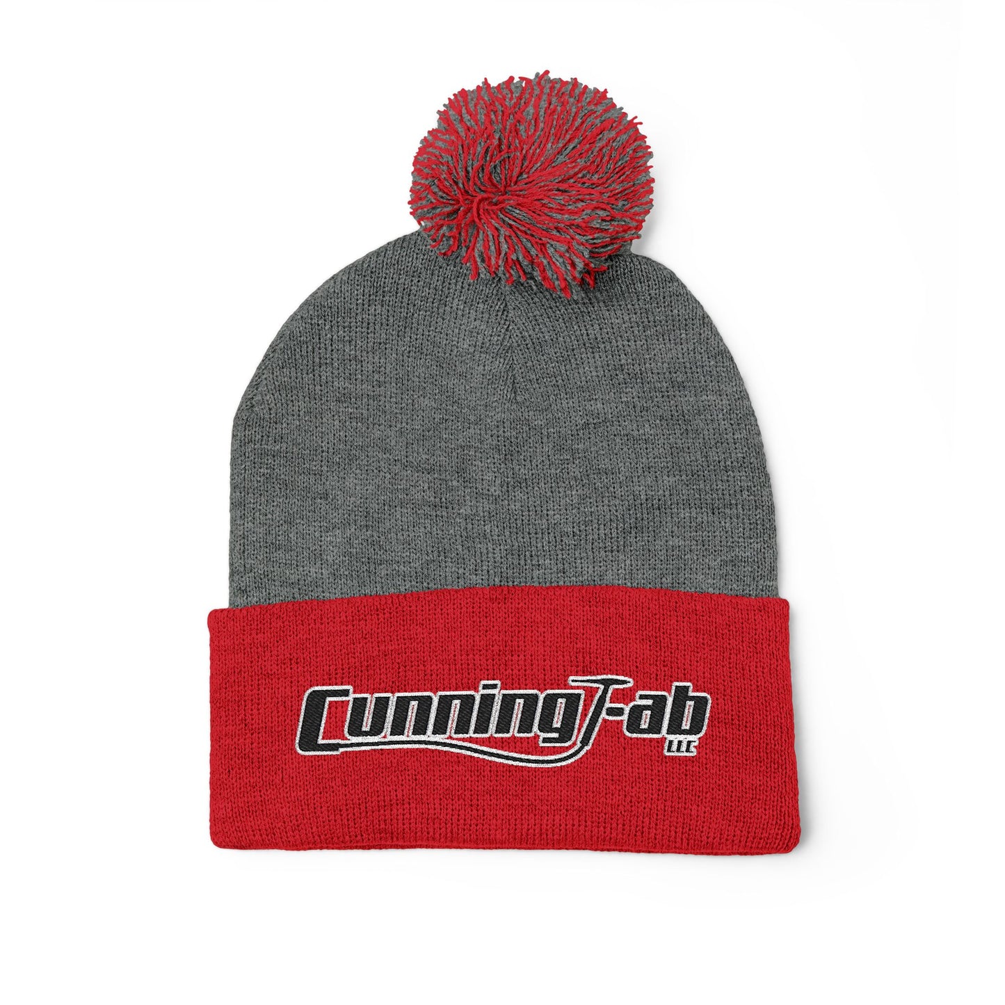 CunningFab Pom-Pom Beanie