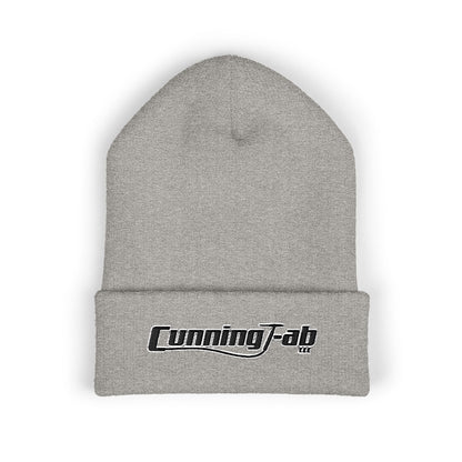 CunningFab Embroidered Cuffed Beanie