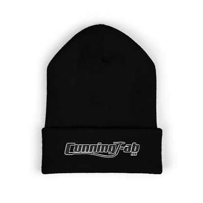 CunningFab Embroidered Cuffed Beanie