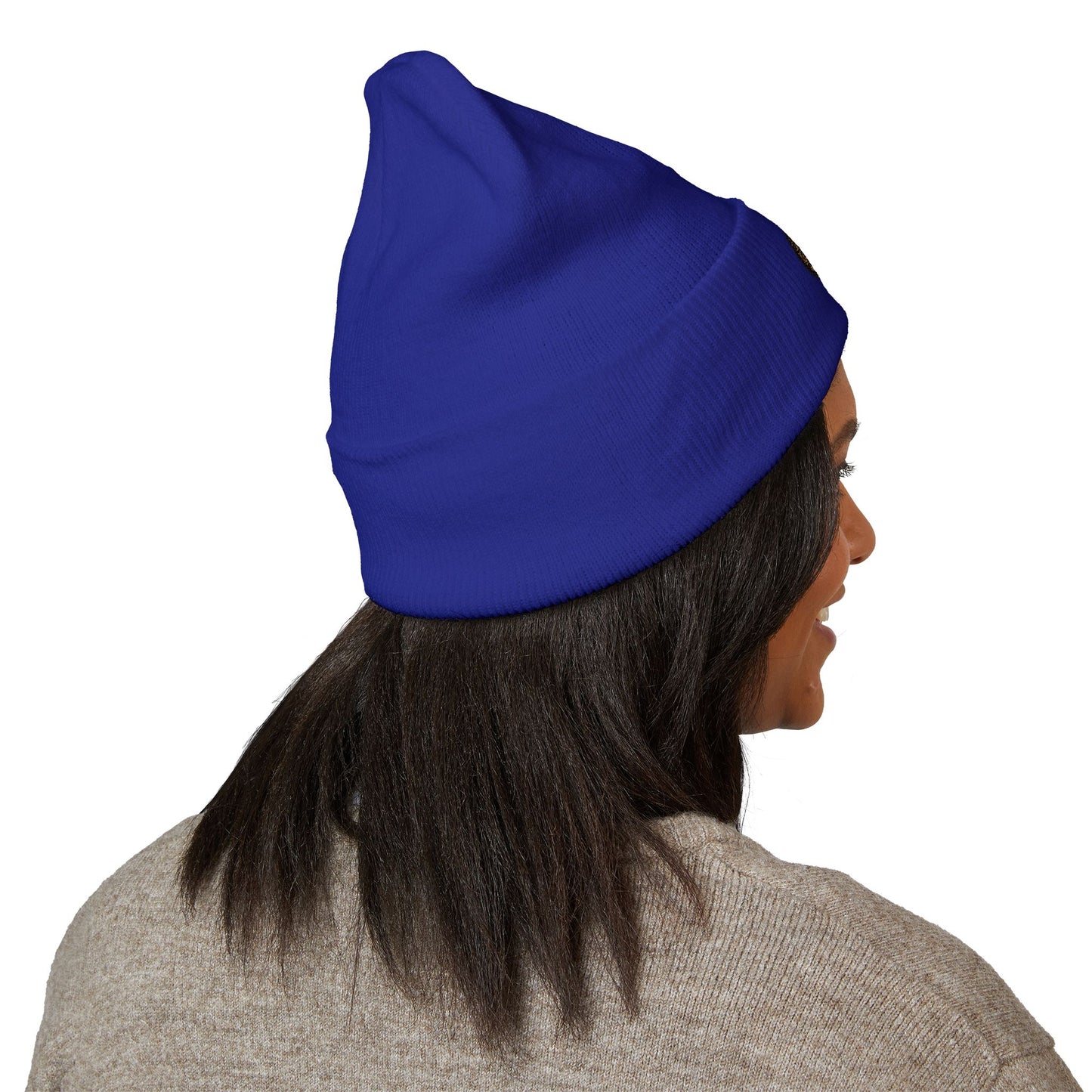 Embroidered 'CF' Cuffed Beanie