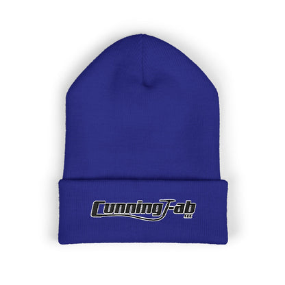 CunningFab Embroidered Cuffed Beanie