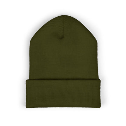 CunningFab Embroidered Cuffed Beanie