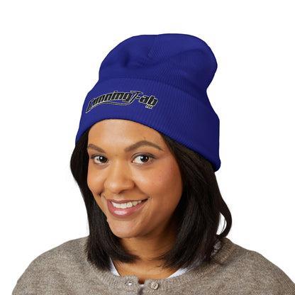 CunningFab Embroidered Cuffed Beanie