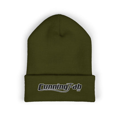 CunningFab Embroidered Cuffed Beanie