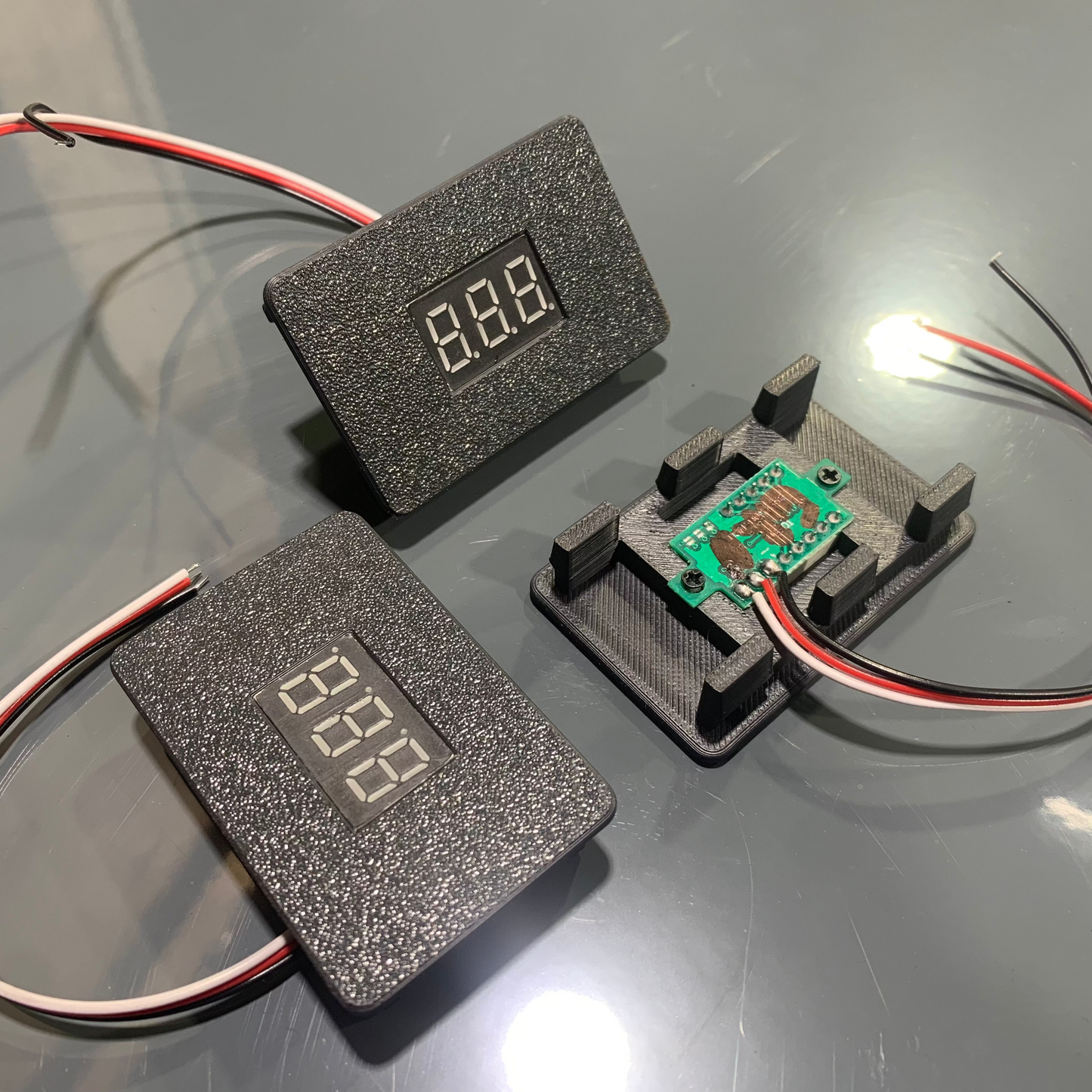 S13 Center Console Volt Gauge